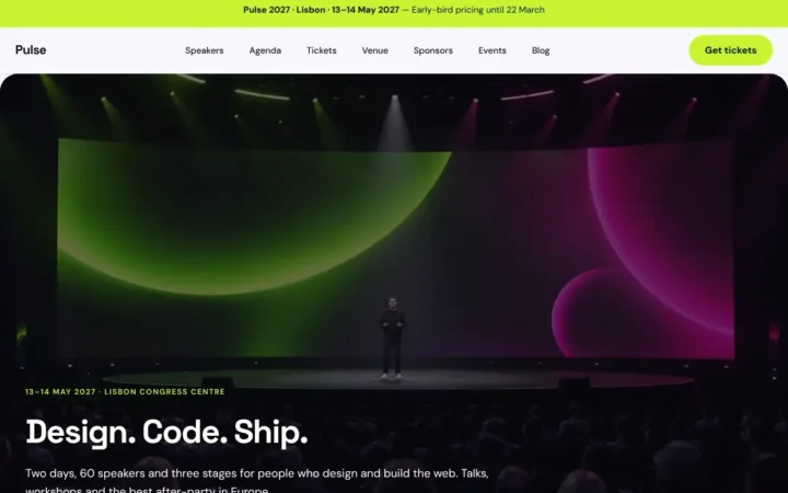 New demo: Pulse for conferences and events